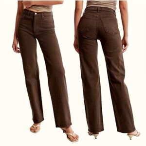 Abercrombie & Fitch 90’s relaxed Jean high rise
